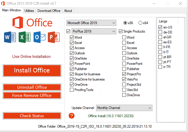 ms office 2019 free download crack