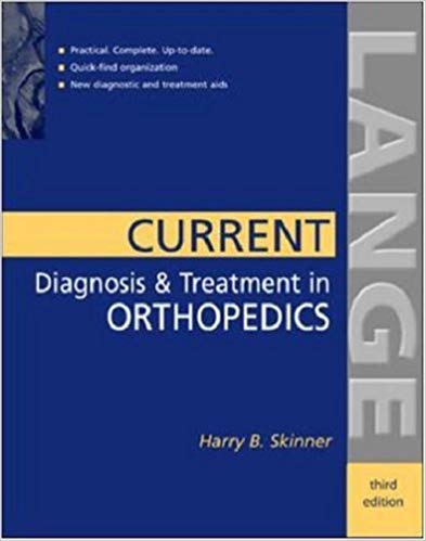Current Diagnosis &amp; Treatment in Orthopedics, 3rd Edition