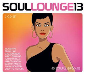 VA - Soul Lounge 13 - 40 Soulful Grooves 3CD Box Set (2017) (Flac)