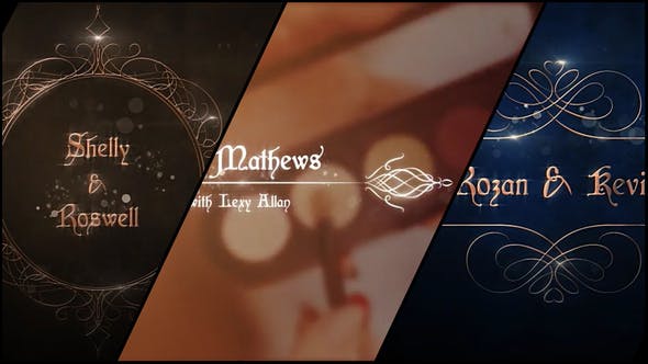 Videohive Elegant Wedding Titles Pack - After Effects Template