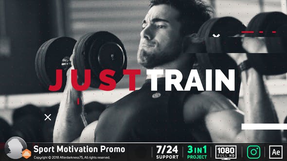 Videohive Sport Motivation Promo 19540919 - After Effects Project