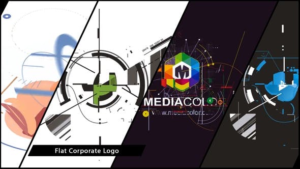 Videohive Flat Corporate Logo V03 Designer - After Effects Template
