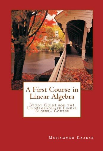 A First Course in Linear Algebra: Study Guide for the Undergraduate Linear Algebra Course