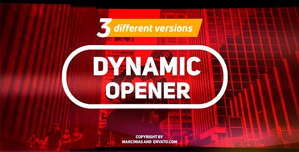 Videohive Dynamic Opener 20832408 - After Effects Project