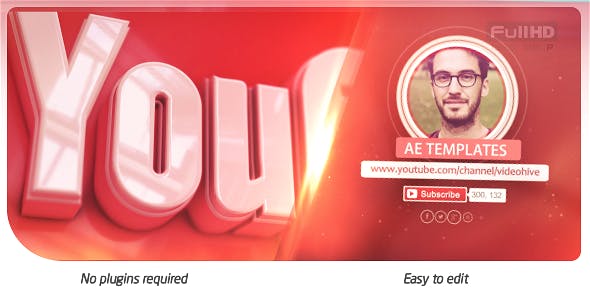 Videohive Youtube Promo - After Effects Project