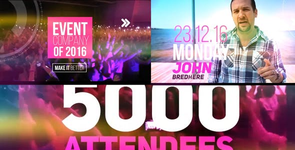 Videohive Fast Event - After Effects Project