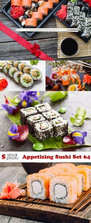 Photos   Appetizing Sushi Set 64