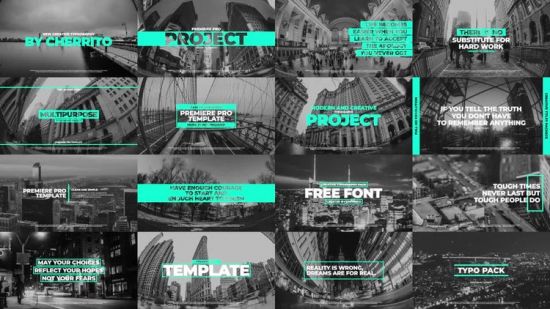 Typography After Effects Templates 221370