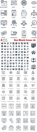 Vectors - Seo Black Icons 19
