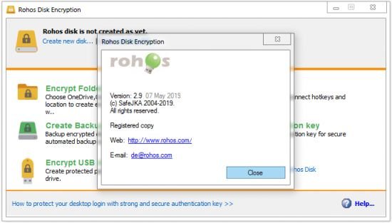 Rohos Disk Encryption 2.9 Multilingual