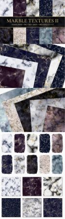 Marble Digital Papers   10 Veined Marble Textures   237126