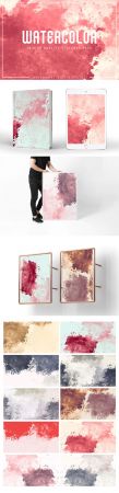Watercolor   10 High Quality Textures Pack