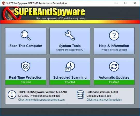 SUPERAntiSpyware Professional 8.0.1040  Multilingual