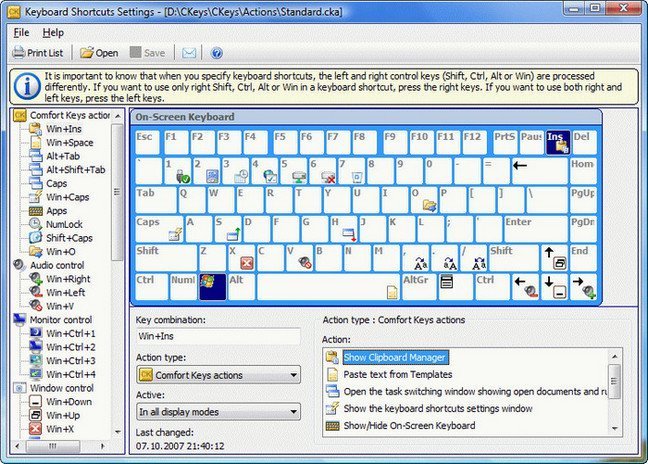 Comfort Keys Pro 9.1.1.0 Multilingual