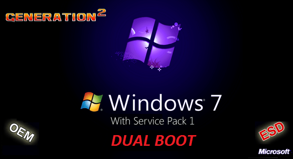 Windows 7 SP1 AIO DUAL-BOOT 31in1 OEM ESD PTB JUNE 2019
