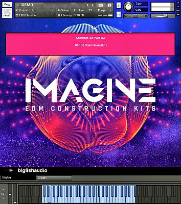 Big Fish Audio IMAGINE: EDM Construction Kits KONTAKT