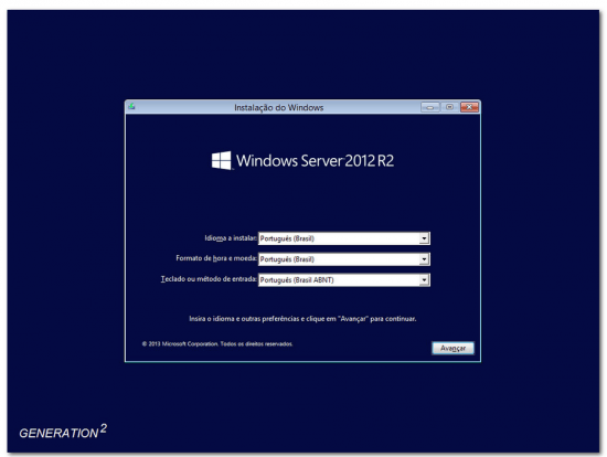 Windows Server 2012 R2 Standard VL ESD pt-BR JUNE 2019