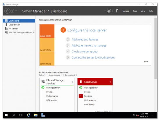 Windows Server 2016 Standard 3in1 ESD en-US JUNE 2019