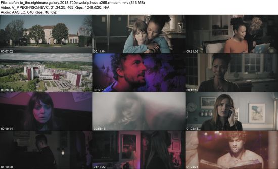 The Nightmare Gallery (2018) 720p WebRip HEVC x265 RMteam