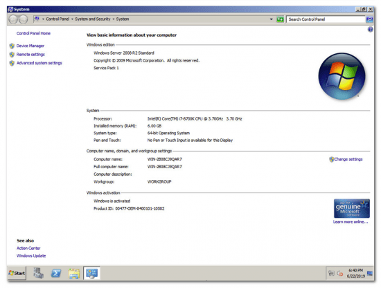 Windows Server 2008 R2 SP1 X64 ESD en-US JUNE 2019