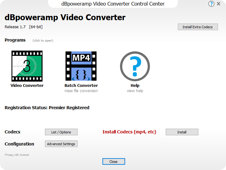 dbpoweramp music converter avi to mp3