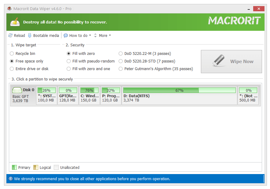 downloading Macrorit Data Wiper 6.9