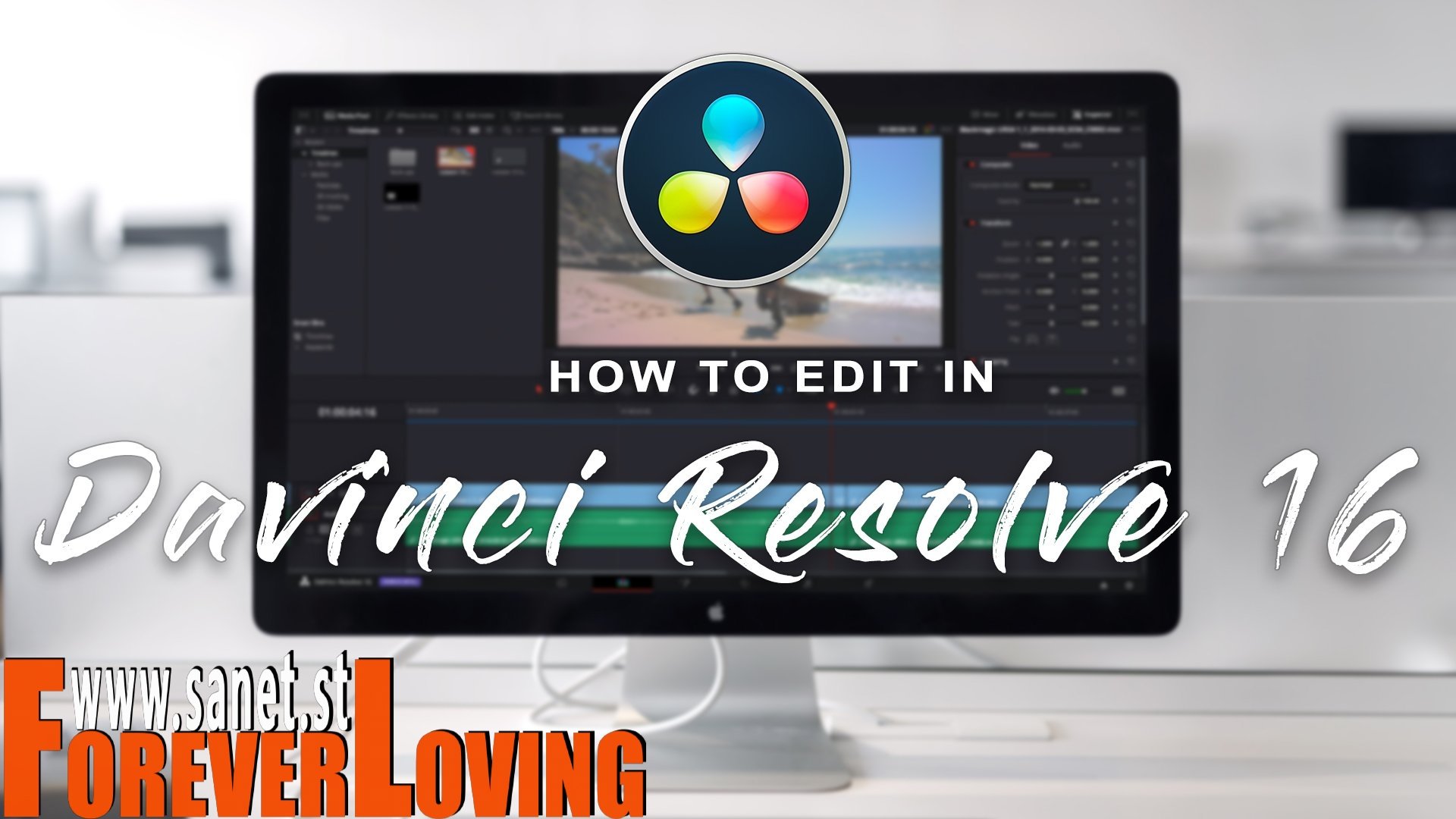 how to editing in davinci resolve