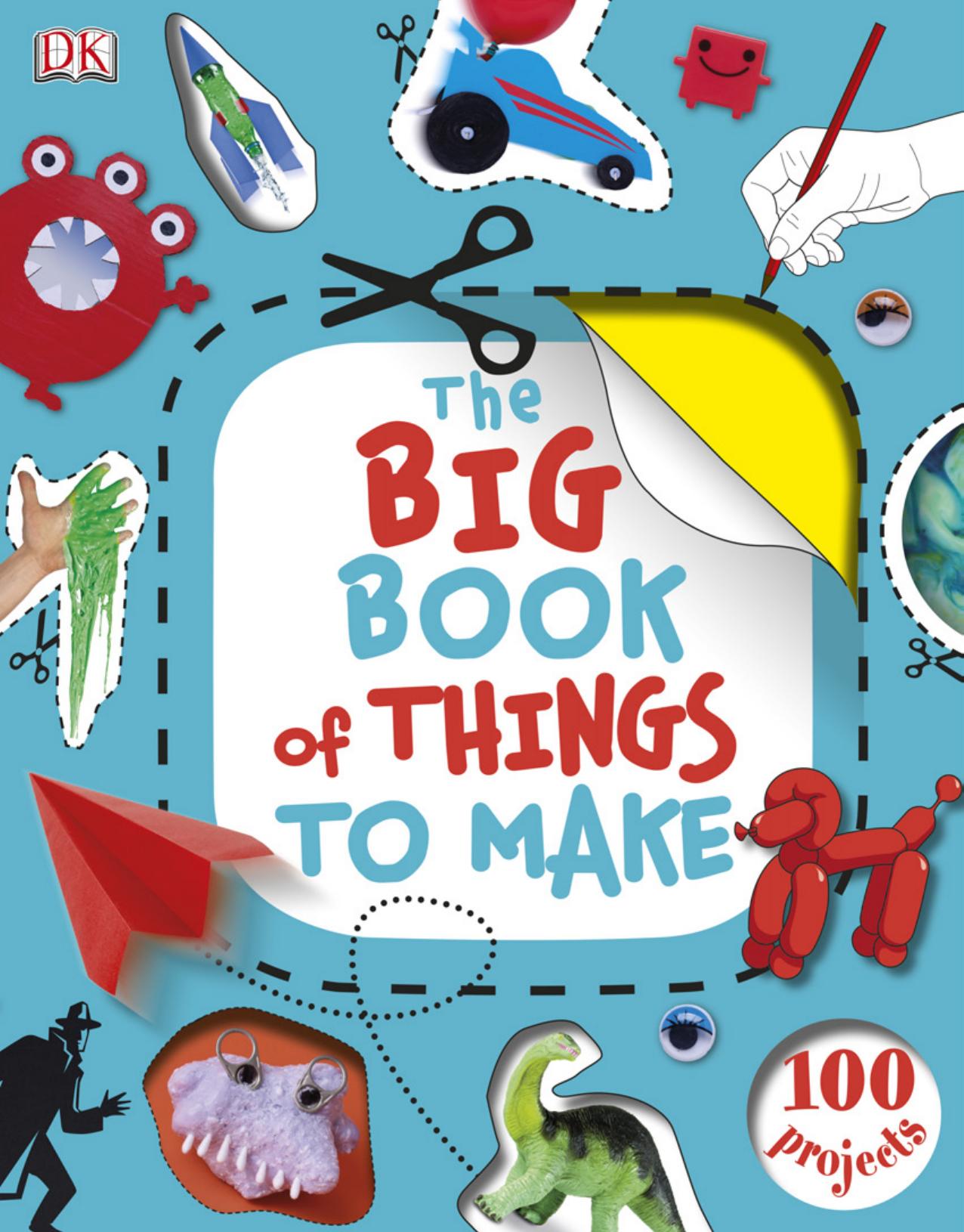 Book is big. Big book. Making things book. Biggest book. Great big book of Families.