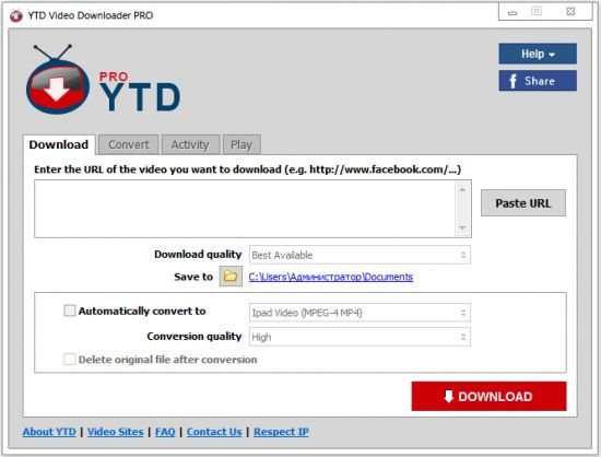 YTD Video Downloader Pro 5.9.13.2 Multilingual