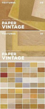 30 Vintage Paper Textures 09 + 10