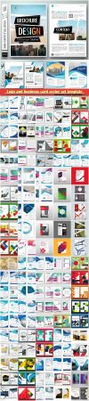 Logo and business card vector set template # 8