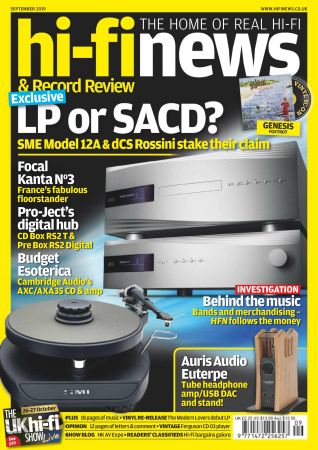 Hi-Fi News - September 2019