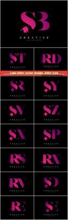 Logo letter vector design, letter icon # 42