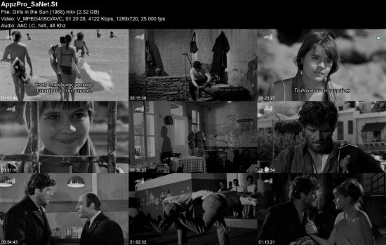 Girls in the Sun 1968 Digitally Remastered 720p HDTV x264-Ft4U