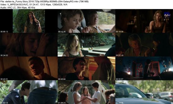 Funny Story (2018) 720p WEBRip 800MB x264-GalaxyRG