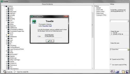 Portable TreeDir 1.0 Full