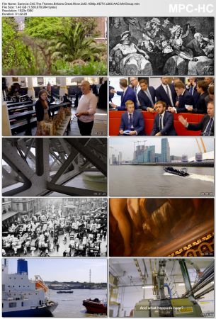 Channel 5 - The Thames: Britain's Great River with Tony Robinson (2019) 1080p HDTV x265 AAC MVGroup