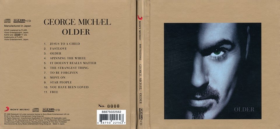 George Michael - Older (1996) 2014 Sony K2HD Mastering.