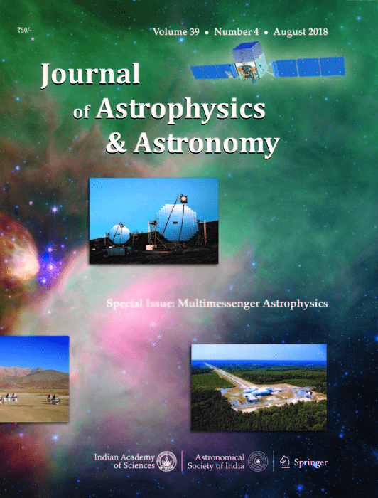 Download Journal of Astrophysics and Astronomy: Volume 39, Issue 4, August 2018 - Multimessenger
