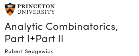 Coursera - Analytic Combinatorics: Part I + Part II (Princeton University)