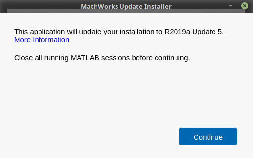 MathWorks MATLAB R2019a v9.6.0.1174912 Update 5 Only Linux (x64)