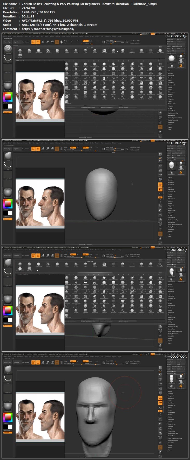 how to paint material in zbrush