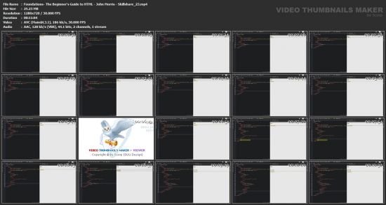 Foundations: The Beginner's Guide to HTML