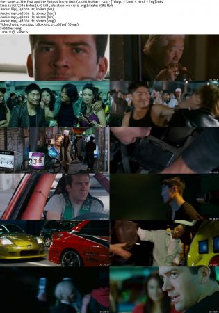 Fast &amp; Furious Octalogy 2001 - 2017 BluRay 720p Telugu + Tamil + Hindi + EngMB