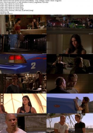 Fast &amp; Furious Octalogy 2001 - 2017 BluRay 720p Telugu + Tamil + Hindi + EngMB