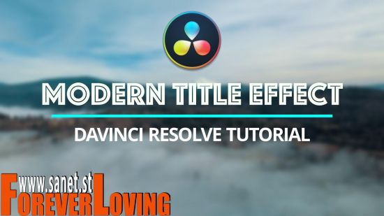 How to Create an Animated Title in Davinci Resolve 16