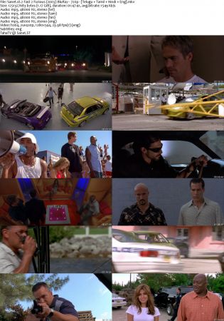 Fast &amp; Furious Octalogy 2001 - 2017 BluRay 720p Telugu + Tamil + Hindi + EngMB