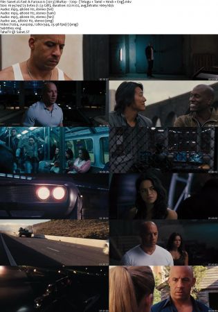 Fast &amp; Furious Octalogy 2001 - 2017 BluRay 720p Telugu + Tamil + Hindi + EngMB