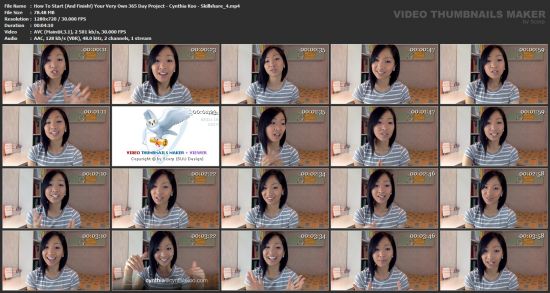How To Start (And Finish!) Your Very Own 365 Day Project