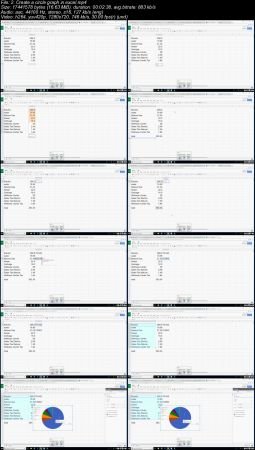  Statistics graphs using Excel 